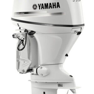 F115LB2 Yamaha Pearlescent White 4 Stroke 115hp Long Shaft EFI OUTBOARD FOR SALE