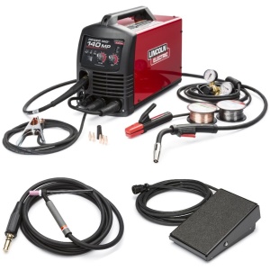 LINCOLN POWER MIG 140 MP MULTI PROCESS WELDER TIG ONE-PAK (K4499-1)