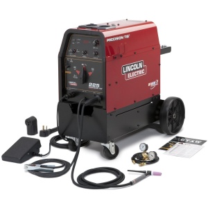 LINCOLN PRECISION TIG 225 READY PAK WITH CART (K2535-2)