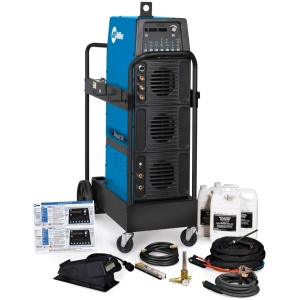 MILLER DYNASTY 800 TIG WELDER AND WATER-COOLED PACKAGE WITH FOOT CONTROL (951696)
