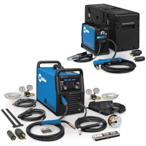 MILLER MULTIMATIC 220 AC/DC WELDER + SPECTRUM 375 PLASMA CUTTER (907757, 907529)