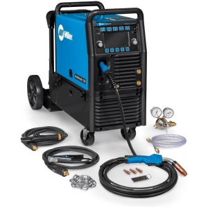MILLER MULTIMATIC 255 PULSED MULTIPROCESS WELDER W/RUNNING GEAR (208-575V) (951767)