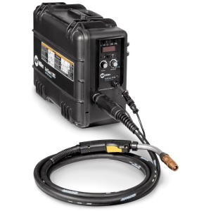 MILLER SUITCASE 12RC WITH BERNARD Q300 GUN, METERS, REMOTE VOLTAGE (951580)