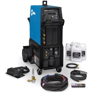 MILLER SYNCROWAVE 400 AC/DC TIG AND STICK WELDER COMPLETE W/WIRED FOOT CONTROL (951000004)