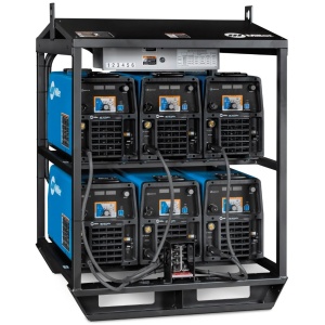 MILLER XMT 350 FIELDPRO ARCREACH 6-PACK RACK (907740)
