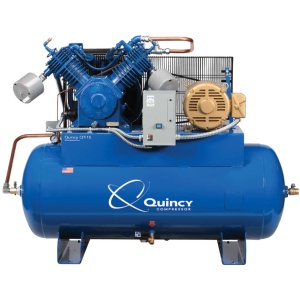 Quincy 15HP 120GAL Horizontal Model 2153DS12HCA23
