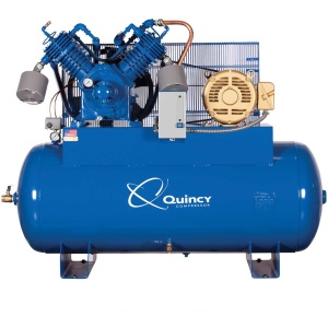 Quincy 15HP 120GAL Horizontal Model 3153D12HCB46M