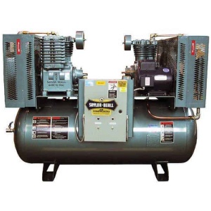 Saylor-Beall Splash Lubricated Duplex 7 1/2 HP 200 Gal Model X-745-200