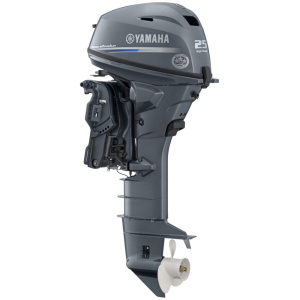 T25LWTC Yamaha 4 Stroke 25hp Long Shaft HIGH THRUST, Electric Start, Power Trim & Tilt System, Multi-Functional Tiller Handle or Forward Control OUTBOARD FOR SALE