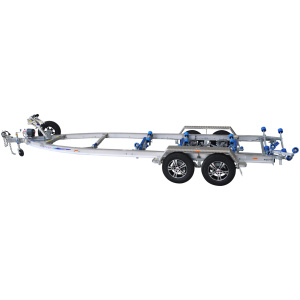 MOVE™ Boat Trailers - Alloy Roller 2000ATM, Tandem, Braked(6.2-6.5m Plate Hull)