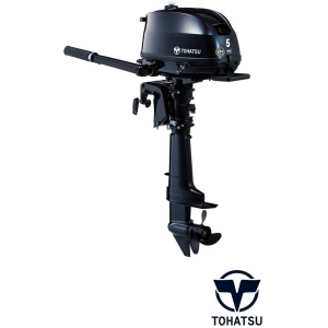 Tohatsu MFS5DL 5 HP Outboard Motor